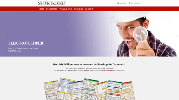 Website Screenshot: NUWO-Verlag Ing. Gernot Grinschgl - Shortcard Onlineshop - Date: 2023-06-26 10:21:28