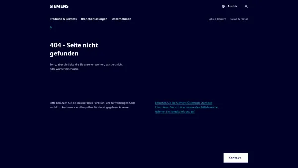 Website Screenshot: Siemens Aktiengesellschaft Österreich - Home - Siemens Österreich - Date: 2023-06-26 10:21:29