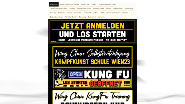Website Screenshot: Creativstudio Online Vienna - Kungfuschulewien23 | Ketzergasse 41 | Online Kurse | 1230 Wien - | Tel 06606507453 | Willkommen - Date: 2023-06-26 10:21:31
