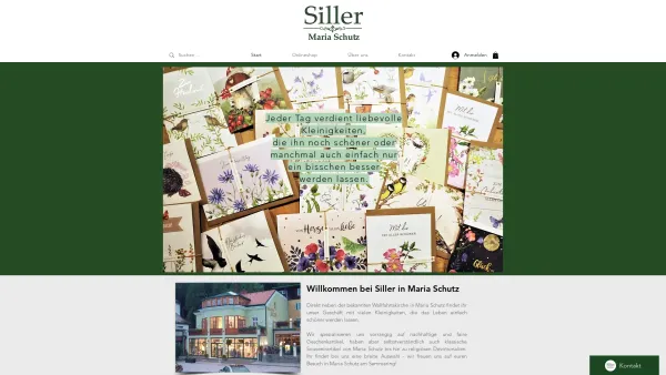 Website Screenshot: SILLER Fest & Tracht - Willkommen bei Siller in Maria Schutz! Geschenke und mehr aus Schottwien. - Date: 2023-06-14 10:37:01
