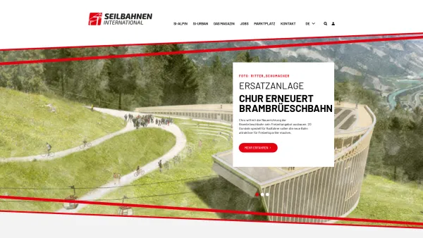 Website Screenshot: Ottmar F. Steidl Gesellschaft Seilbahn - SI-Magazin: Fachmagazin für Seilbahn und Bergbahn - Date: 2023-06-26 10:21:34