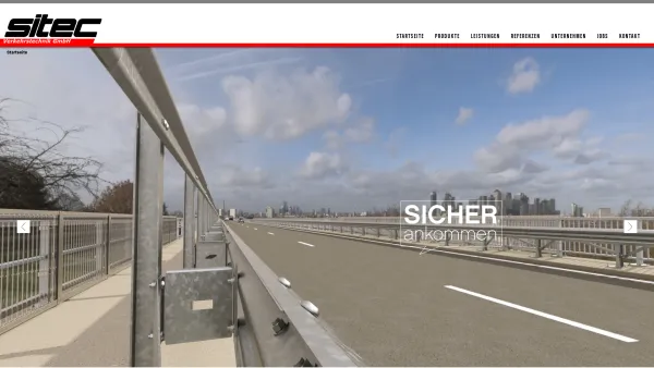 Website Screenshot: SITEC Verkehrstechnik GmbH - Startseite | SITEC Verkehrstechnik GmbH - Date: 2023-06-26 10:21:37