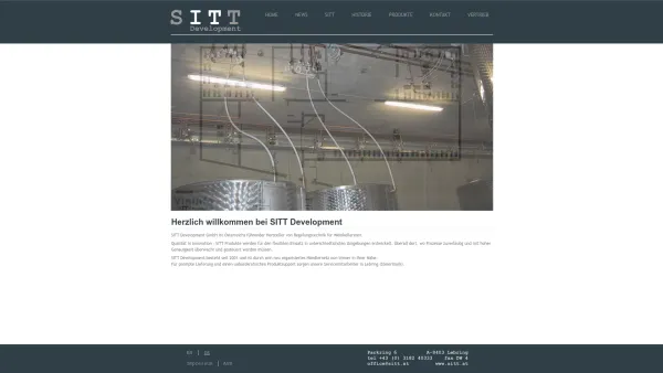 Website Screenshot: SITT GmbH - Home - Date: 2023-06-26 10:21:37