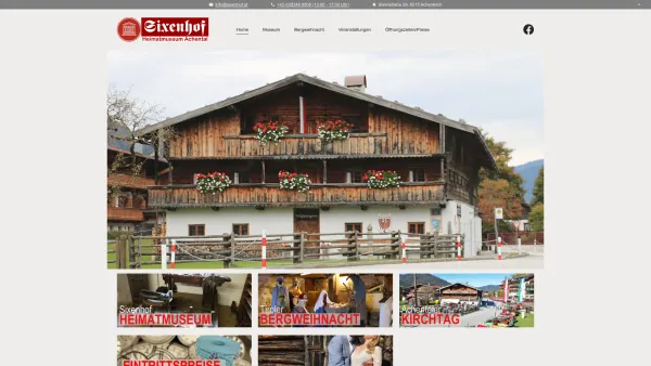 Website Screenshot: Sixenhof Tiroler Wirtshaus am Locherboden. - Sixenhof - Date: 2023-06-26 10:21:37