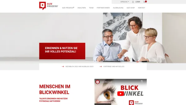 Website Screenshot: Top im Job GmbH - Home - Sizeprozess - Date: 2023-06-26 10:21:37