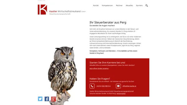 Website Screenshot: S K Treuhand GmbH - Steuerberater Perg ▷ TOP Steuerberatung | Kastler Wirtschaftstreuhand GmbH - Date: 2023-06-26 10:21:37