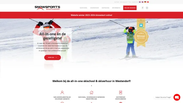 Website Screenshot: Ideal-Sport - Skischool Westendorf - Snowsports Westendorf - Date: 2023-06-14 10:45:14