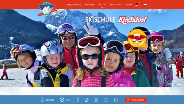 Website Screenshot: Schnee-Sport-Schule Total Wilder bei den Skischulen Total Tirol - News - Skischule Kirchdorf - Kirchdorf in Tirol - Date: 2023-06-26 10:21:40