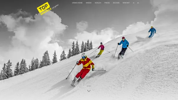 Website Screenshot: Top Skischule Ellmau Haider Skischule Snowboardschule Skiverleih Snowboardverleih Schifahren Snowboarden - TOP Skischule Ellmau. - Date: 2023-06-26 10:21:40