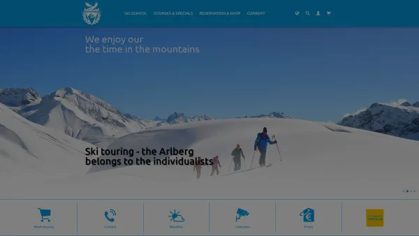 Website Screenshot: Schischule Lech - Skischool Lech Zürs Arlberg Vorarlberg - Date: 2023-06-15 16:02:34