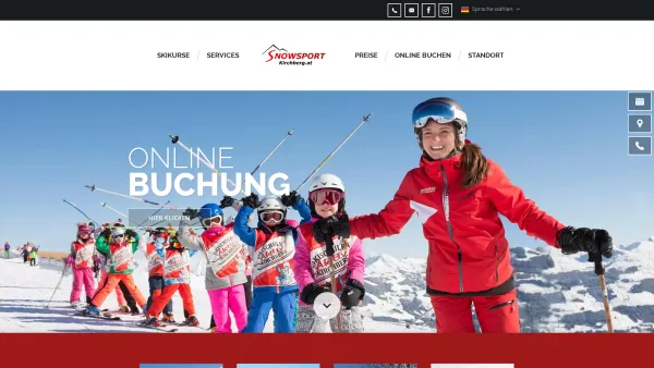 Website Screenshot: Schischule Kirchberg Aktiv Josef Skischule Kirchberg Aktiv - Home - Snowsport Kirchberg - Tiroler Ski- und Snowboardschule in Kirchberg - Kirchberg in Tirol - Date: 2023-06-26 10:21:40