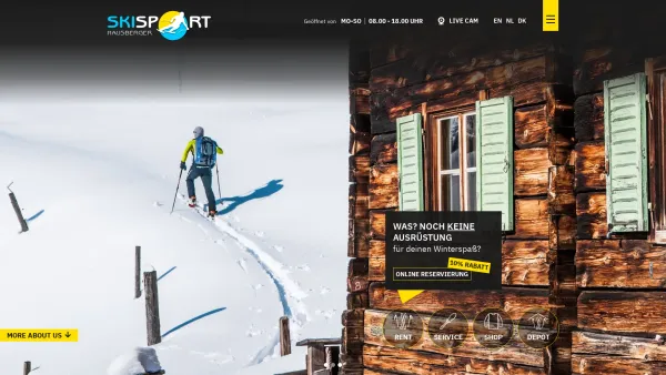 Website Screenshot: Skisport Hausberger - Skisport Hausberger - Skiverleih Westendorf Skiwelt - Date: 2023-06-26 10:21:40