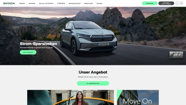 Website Screenshot: Autohaus Berger Gesellschaft Skoda Österreich - Škoda » zur offiziellen Website | Škoda Österreich - Date: 2023-06-26 10:21:40