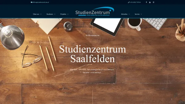 Website Screenshot: SMC Studien und Management Center Saalfelden GmbH - Home - SMC Saalfelden - Date: 2023-06-26 10:21:43