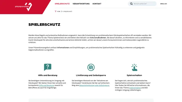 Website Screenshot: SMV acoustics Ihr Partner Sachen Licht Ton Video und Eventtechnik - Spielerschutz » Österreichische Lotterien | Playsponsible - Date: 2023-06-26 10:21:43