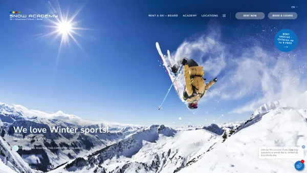 Website Screenshot: Snowacademy Saalbach - Ski & Snowboard School Snowacademy | Saalbach | Ski rental - Date: 2023-06-26 10:21:45