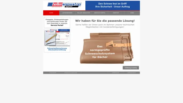 Website Screenshot: Heller Metall GmbH - Date: 2023-06-26 10:21:45