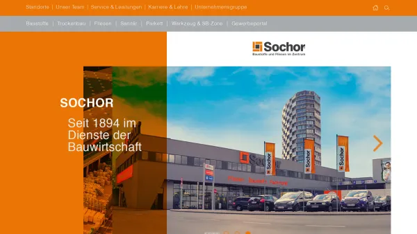 Website Screenshot: BauWelt Sochor - Date: 2023-06-26 10:21:45