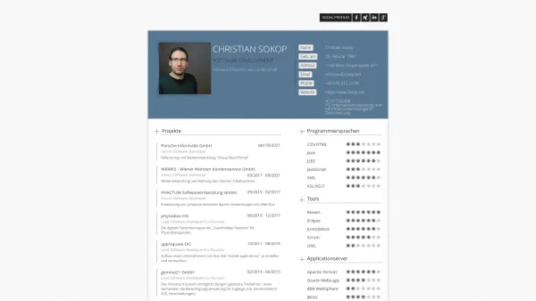 Website Screenshot: Christian Sokop - Christian Sokop - Date: 2023-06-26 10:21:45