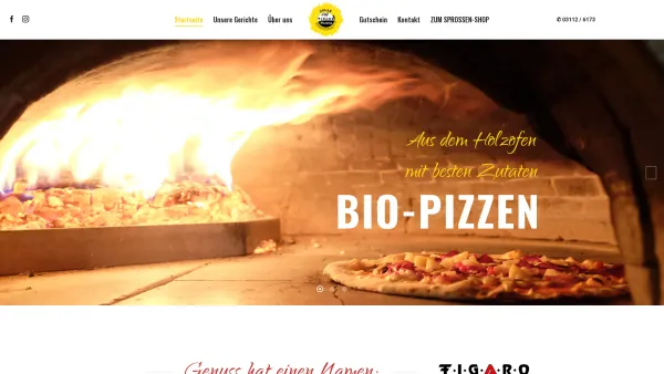 Website Screenshot: Pizzeria Figaro - Startseite - Pizzeria Figaro - Solar Cafe Gleisdorf - Date: 2023-06-26 10:21:48