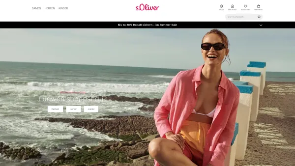 Website Screenshot: s.Oliver Bernd Freier GmbH & Co. KG - s.Oliver ♥ Buy clothing, fashion, shoes & accessories online. - Date: 2023-06-26 10:21:48