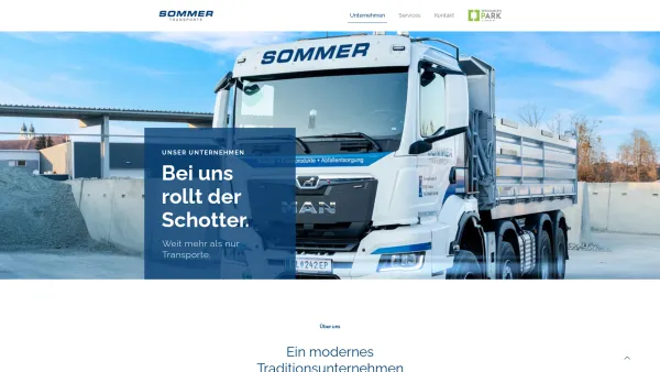 Website Screenshot: Transporte Karl Sommer Stainz - Sommer-Transporte – Sommer-Transporte - Date: 2023-06-26 10:21:48