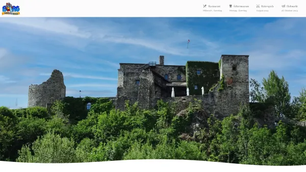 Website Screenshot: Burg Sommeregg - Burg Sommeregg - Tauche ein ins Mittelalter - Date: 2023-06-14 10:45:17