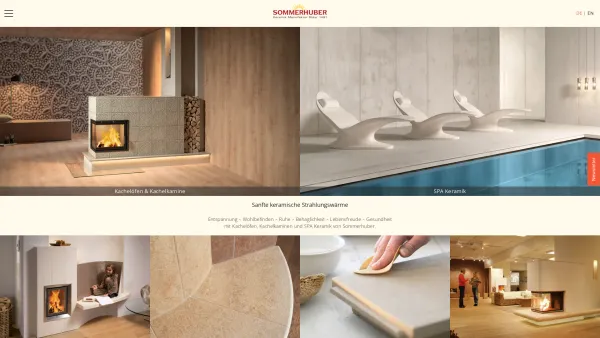 Website Screenshot: SOMMERHUBER Keramik Manufaktur Steyr 1491 - Sommerhuber GmbH – Keramik Manufaktur Steyr 1491 - Date: 2023-06-15 16:02:34