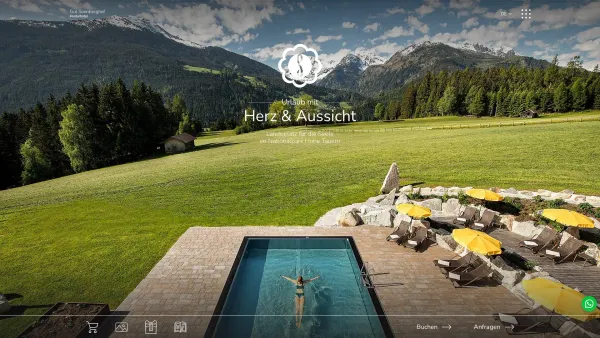 Website Screenshot: Landhotel Gut Sonnberghof - Wellnesshotel Salzburger Land - ****Landhotel Gut Sonnberghof in Mittersill - Date: 2023-06-26 10:21:48