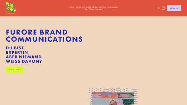 Website Screenshot: FURORE Brand Communications - FURORE Brand Communications - Date: 2023-06-26 10:26:43