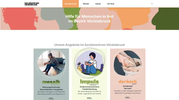 Website Screenshot: Familien Sozialzentrum Vöcklabruck - Sozialzentrum – Sozialzentrum Vöcklabruck - Date: 2023-06-26 10:21:54