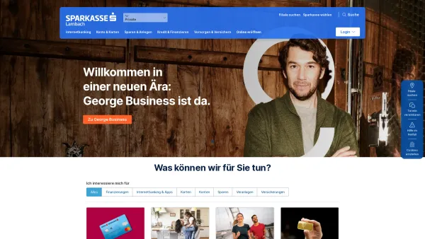 Website Screenshot: Sparkasse Lambach - Das modernste Banking Österreichs | Sparkasse Lambach - Date: 2023-06-15 16:02:34
