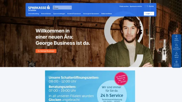 Website Screenshot: Sparkasse Scheibbs - Sparkasse Scheibbs AG - das modernste Banking Österreichs | Sparkasse Scheibbs AG - Date: 2023-06-15 16:02:34