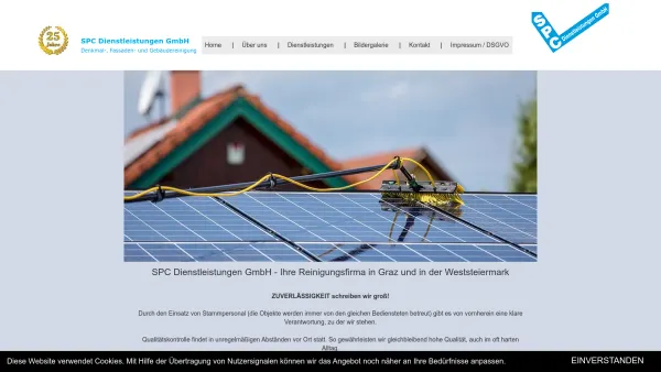 Website Screenshot: SPC Dienstleistungen Ges.m.b.H. - SPC Dienstleistungen GmbH. - Date: 2023-06-26 10:21:54