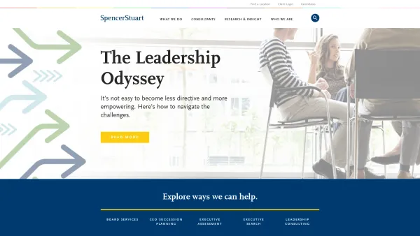 Website Screenshot: Spencer Stuart - Executive Search, Board & Leadership Consulting | Spencer Stuart - Date: 2023-06-14 10:45:20
