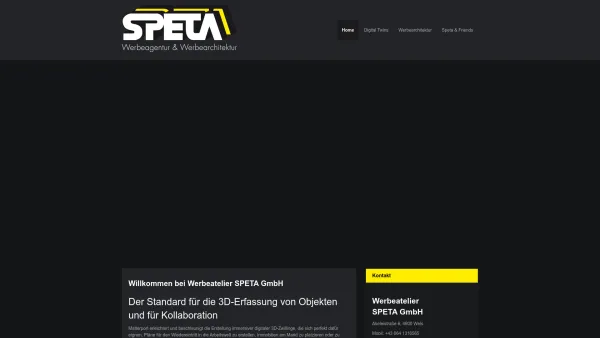 Website Screenshot: Messestände Messestandbau Messeaufbauten Werbeatelier, - Home - Werbeatelier SPETA GmbH - Date: 2023-06-14 10:45:20