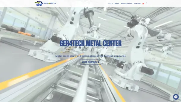 Website Screenshot: Spießberger GmbH - GER4TECH Metall und Mechatronik Center – Metalltechnik und Automatisierung auf höchstem Niveau - Date: 2023-06-26 10:22:00