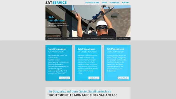 Website Screenshot: SAT Montage Service - Sat Montage / Satelliten Installation in Wien und Umgebung - kostenloser Erstbesuch - kostenlose Beratung - Date: 2023-06-14 10:36:53