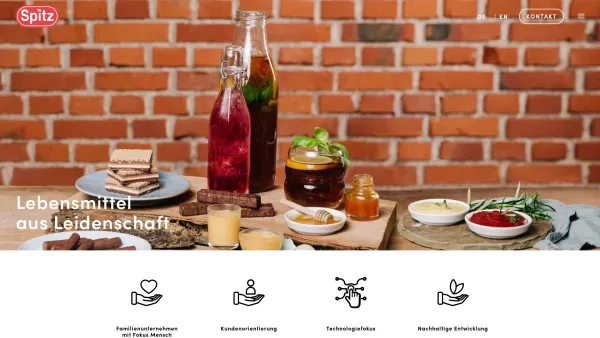 Website Screenshot: S.Spitz GmbH - Getränke- & Lebensmittelhersteller aus Österreich - Spitz - Date: 2023-06-15 16:02:34