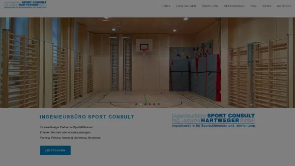 Website Screenshot: Sport Consult - Ingenieurbüro SPORT CONSULT - Date: 2023-06-15 16:02:34