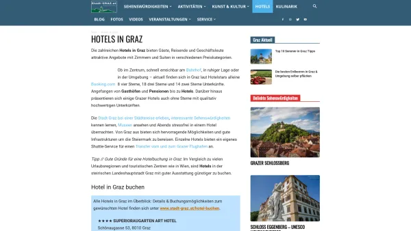 Website Screenshot: Raffold und Bohr Gesellschaft m.b.H. Co index.html - Hotels in Graz - Günstige Hotel Angebote buchen & Unterkunft vergleichen - Date: 2023-06-26 10:22:03