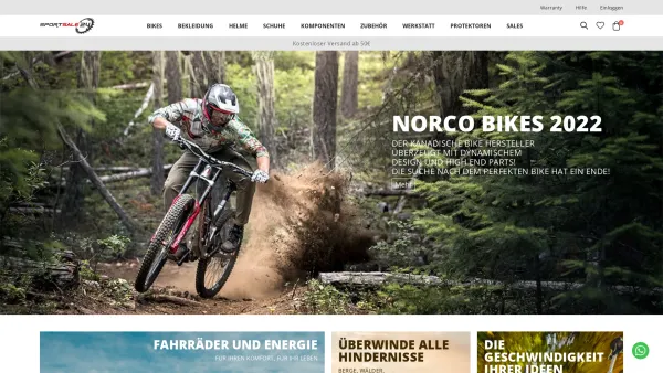 Website Screenshot: sportsale24 GmbH - Der Bike-Online-Shop aus Österreich | sportsale24 - Date: 2023-06-26 10:22:03