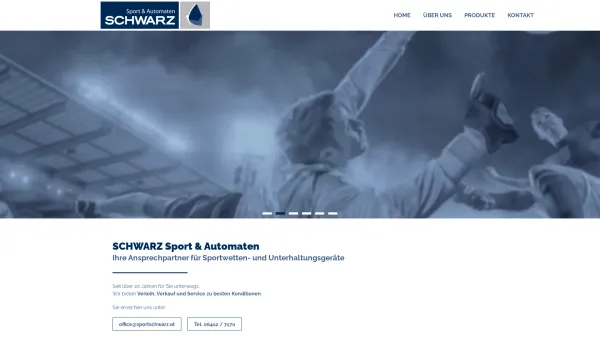 Website Screenshot: SCHWARZ Sport Automaten - SCHWARZ Sport & Automaten - St. Johann im Pongau, Salzburg. - Date: 2023-06-26 10:22:03