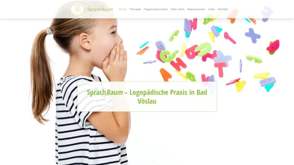 Website Screenshot: SprachRaum logopädische Praxis - SprachRaum - Logopädie Baden (Bad Vöslau) - Date: 2023-06-26 10:22:06