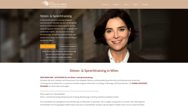 Website Screenshot: Sprechatelier Mondscheingasse - Stimm- und Sprechtraining Wien | Professionell sprechen lernen! - Date: 2023-06-26 10:26:46