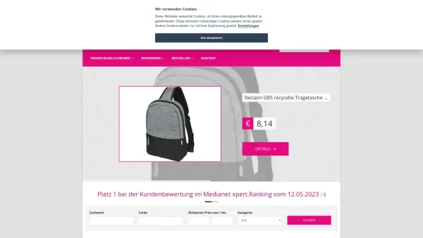 Website Screenshot: Spürsinn Werbegeschenke und Werbeartikel - SPÜRSINN kreative Werbeartikel und Werbegeschenke - Date: 2023-06-26 10:26:46