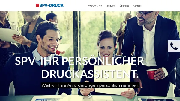 Website Screenshot: SPV-Druck - SPV-Druck Gesellschaft m.b.H. - Home - Date: 2023-06-14 10:45:22