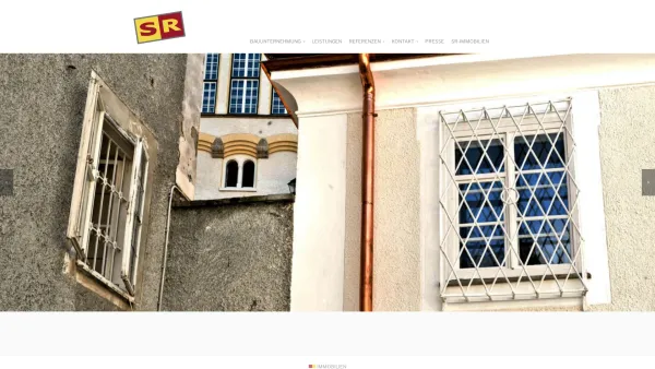 Website Screenshot: Stockinger & Reinthaler Bau GmbH - Stockinger & Reinthaler Bau GmbH – Ihr Bauunternehmen in Salzburg - Date: 2023-06-26 10:22:06