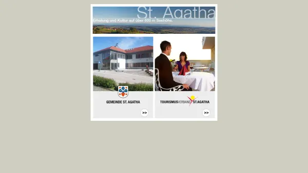 Website Screenshot: Gemeindeamt St HerzlichSt. Agatha - Gemeinde St. Agatha - Date: 2023-06-26 10:22:06