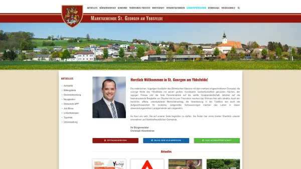 Website Screenshot: Nicu Gemeinde Sankt Georgen am Ybbsfelde - Aktuelles | Sankt Georgen am Ybbsfelde - Date: 2023-06-26 10:22:06